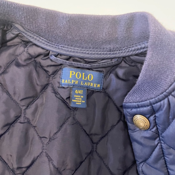 Ralph Lauren Toddler Boys 4T Quilted Jacket - Picture 3 of 4